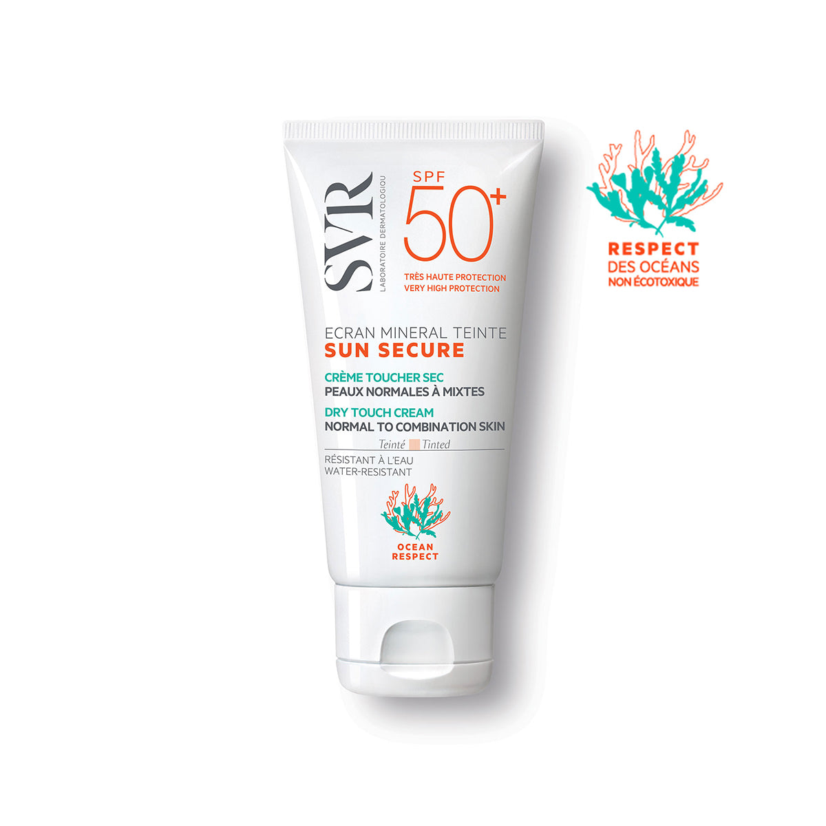 SUN SECURE Ecran Mineral Teinté - Pele normal a mista