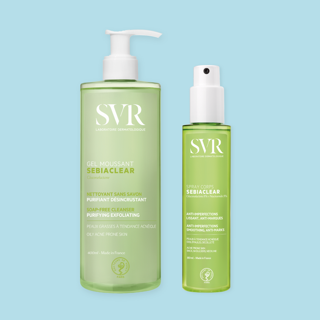 CUIDADOS CORPORAIS PELE COM IMPERFEIÇÕES (SEBIACLEAR)